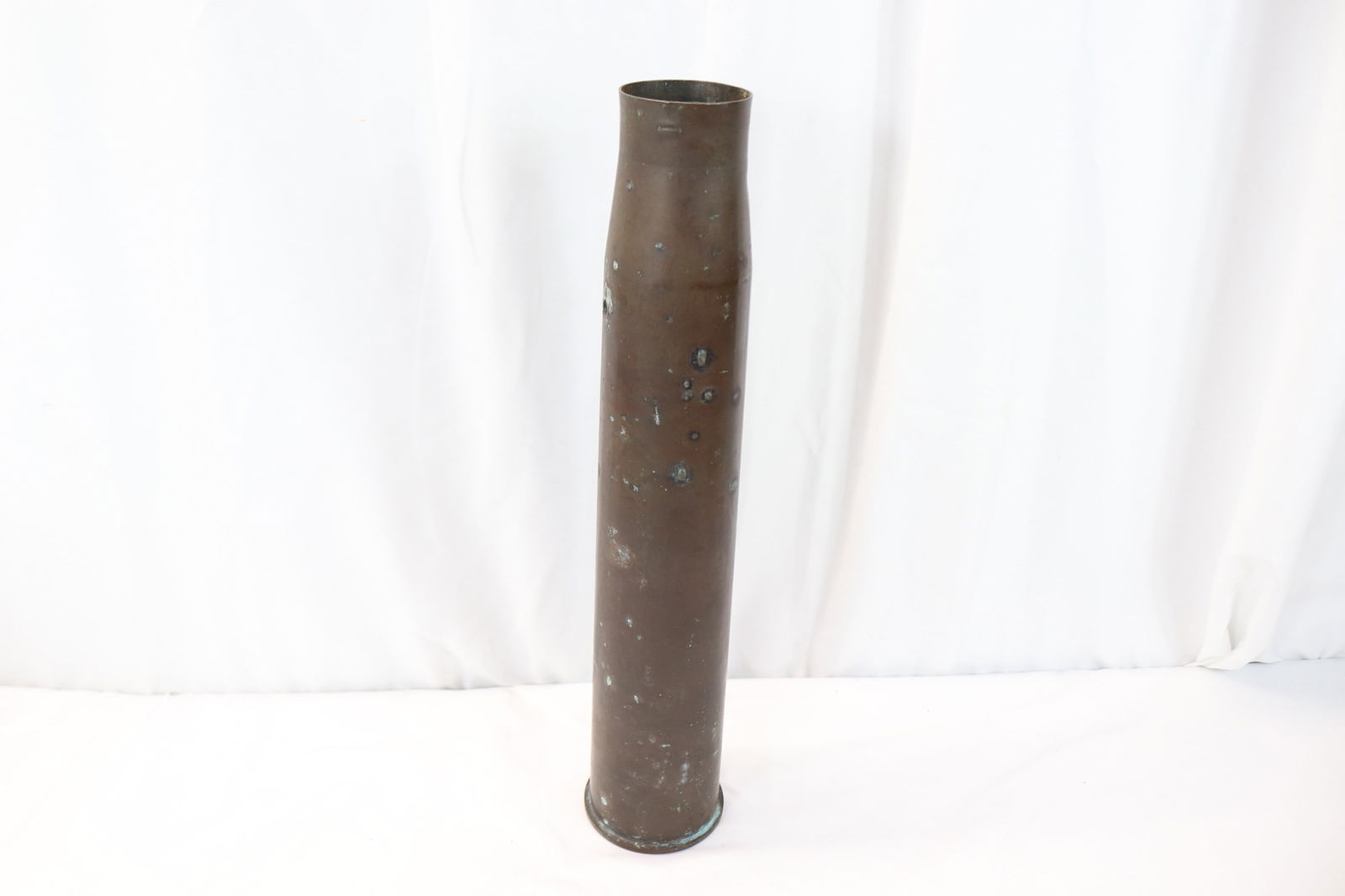 Vintage Military 57mm M23A2 Shell, Brass Casting Dated 1943 (1 of 3)