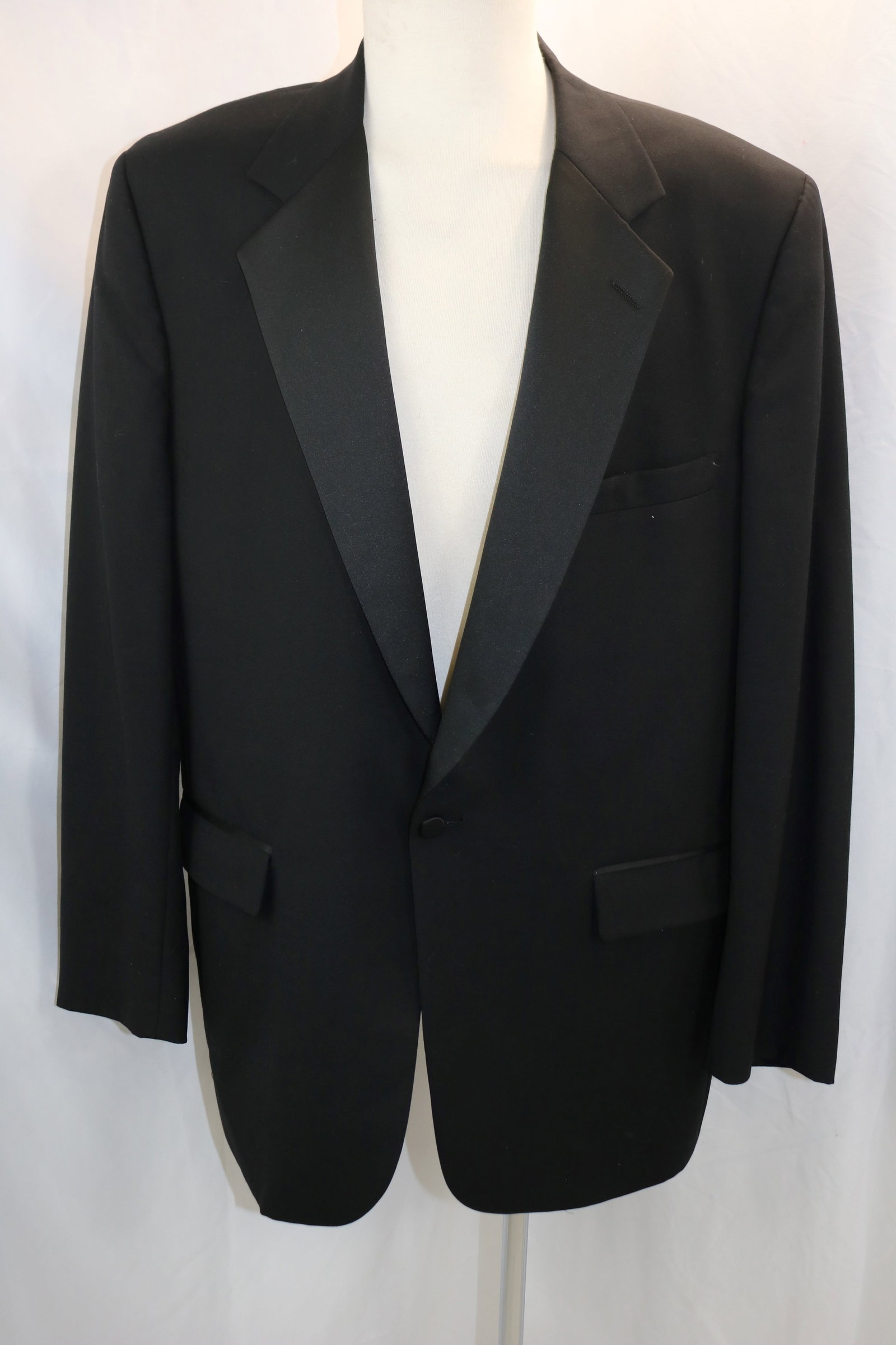 Vintage Brooks Brothers Men's Black Suit Coat: approx. 46 chest, good condition, see photo's