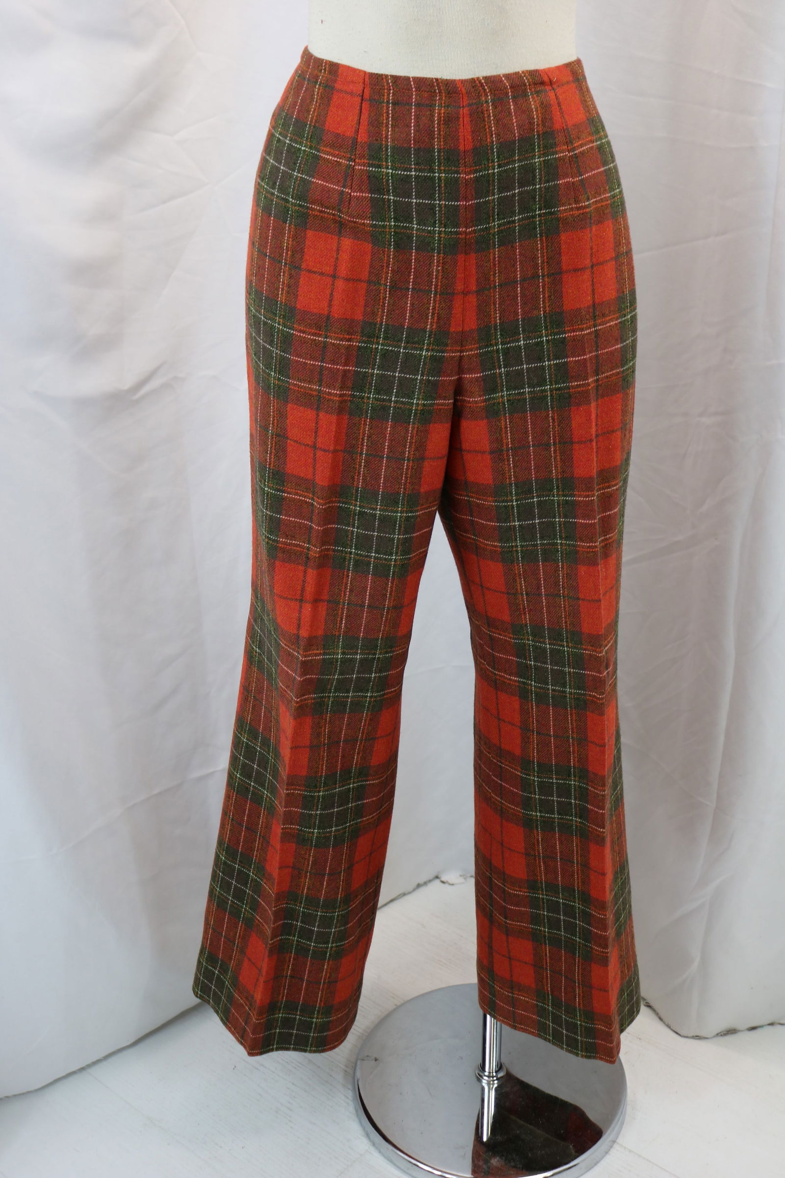 Vintage 1950's Pendleton tartan Plaid Wool Pants (1 of 5)