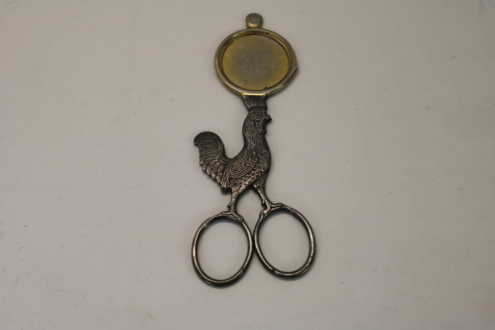 Antique Rooster Boiled Egg Scissors (1 of 5)
