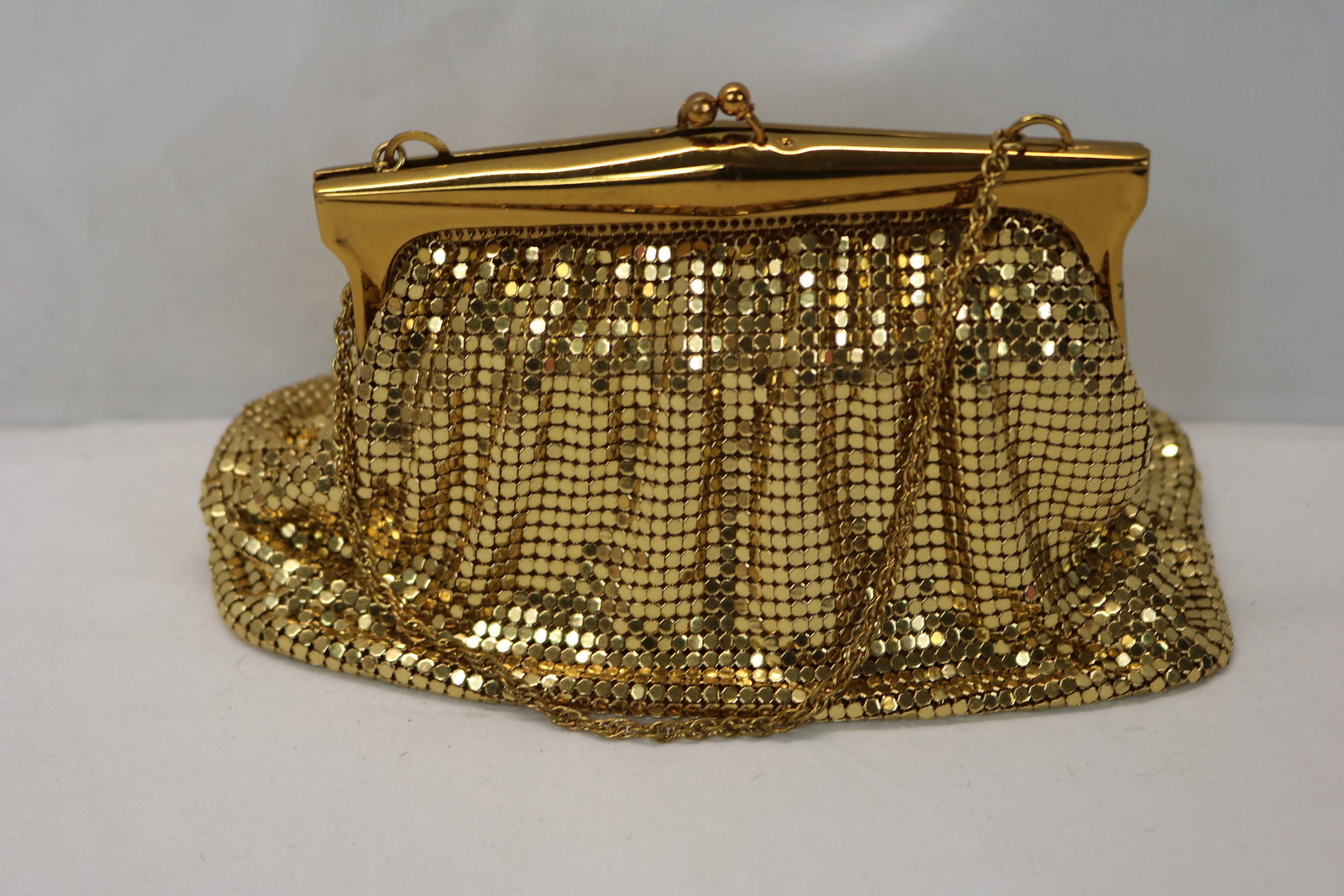Vintage Gold Mesh Whiting & Davis Evening Bag (1 of 10)