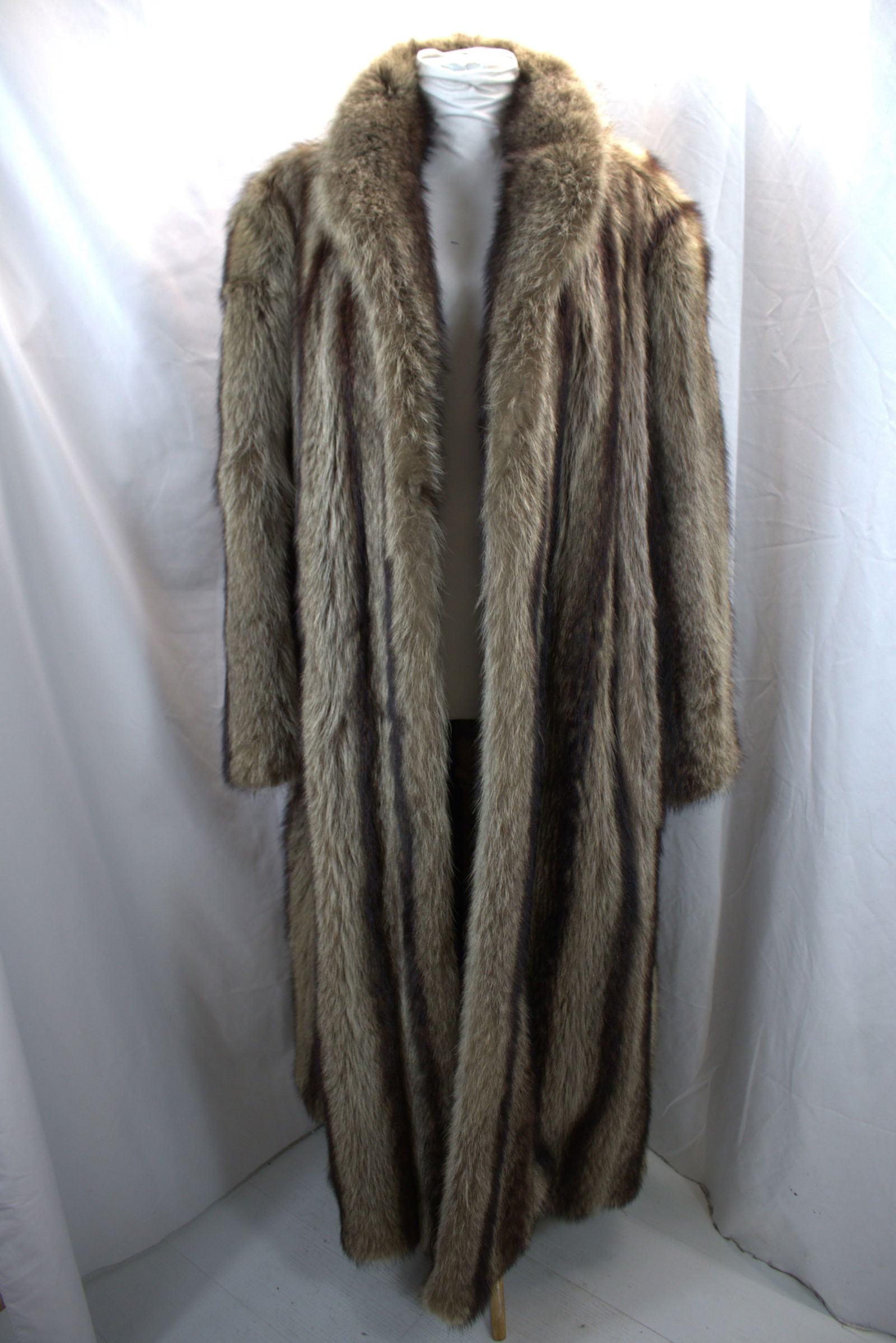 Vintage Anne Klien, Michael Forrest Full Length Beaver Coat (1 of 8)