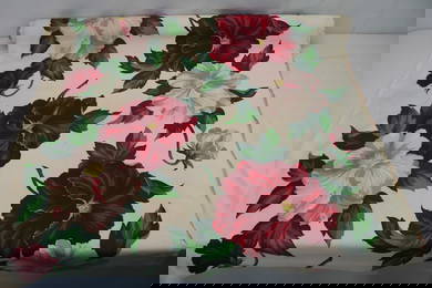 Vintage 15 Yards Waverly Fabric, "Rhapsody" Pattern