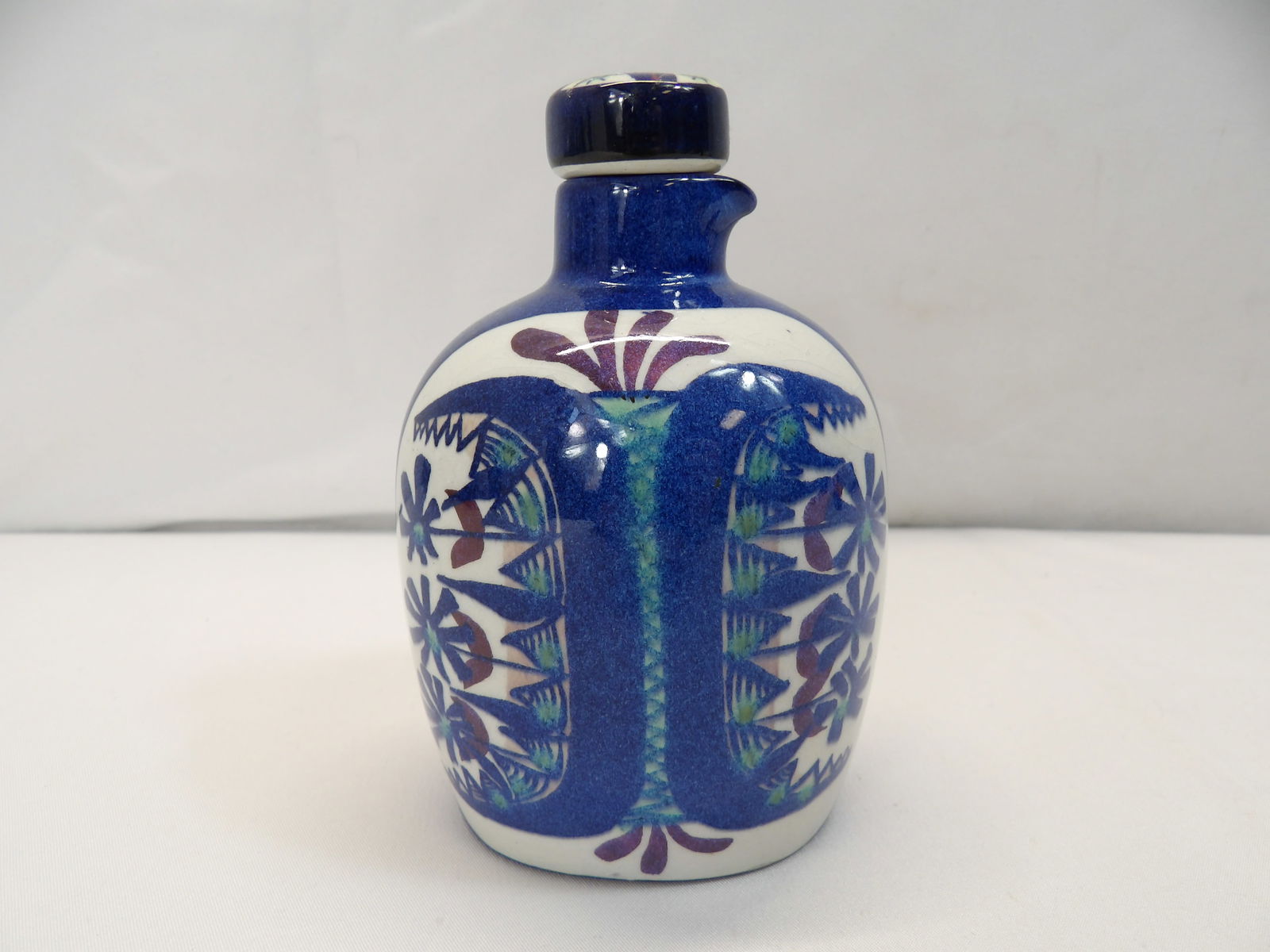 Royal Copenhagen Alumina Fajence Tenera Bottle with Stopper ? Marianne Johnson (1 of 9)