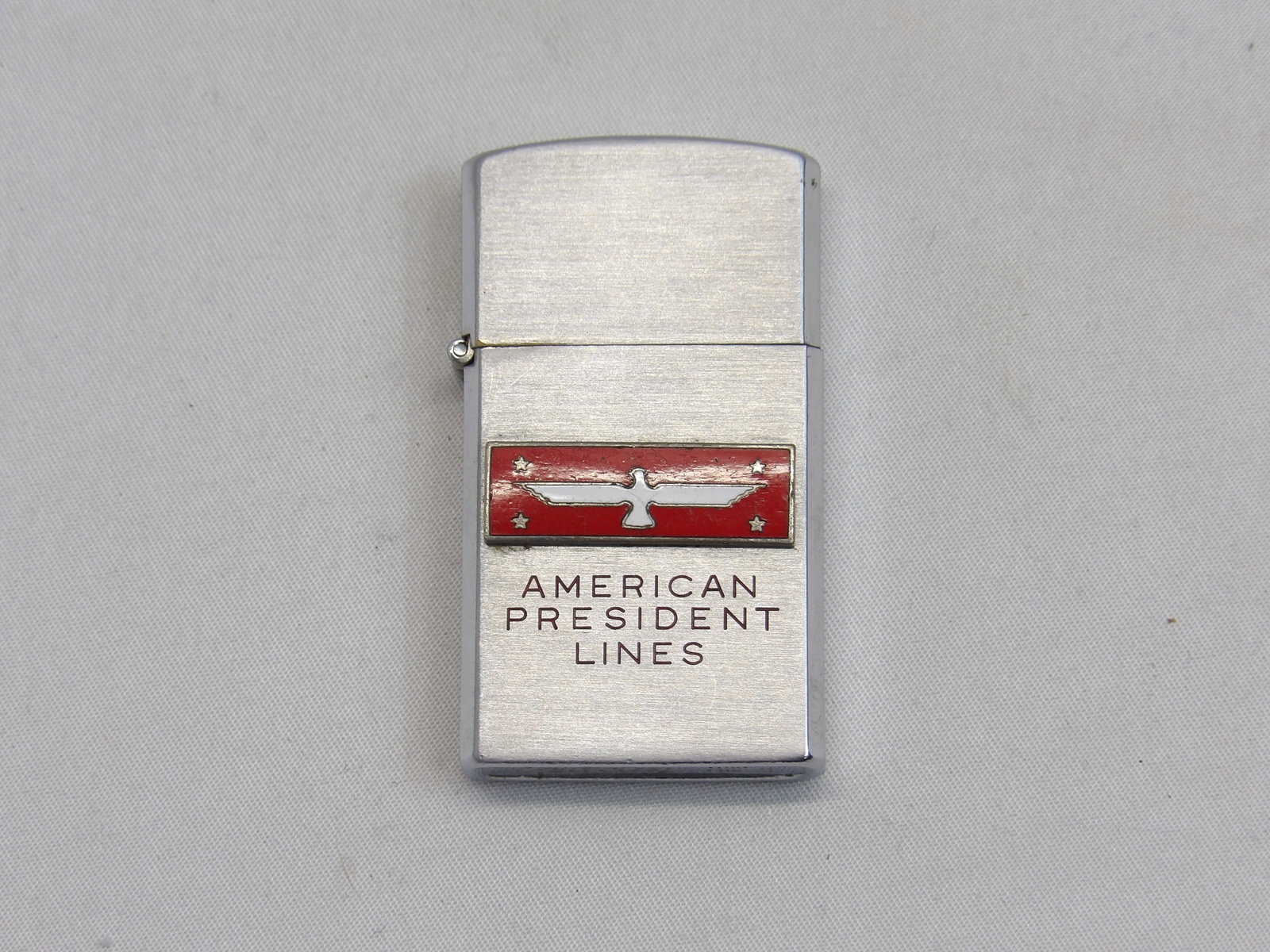 Vintage American President Lines Vulcan Cigarette Lighter: see photo's
