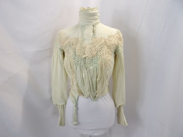 VICTORIAN CHIFFON & LACE BODICE
