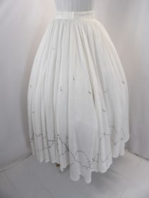 VINTAGE 1980'S MILAGRO HANDPAINTED FULL LENGTH SKIRT