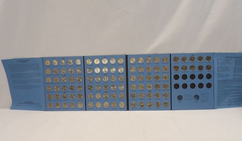Fifty States Commemorative Quarter Folder with 100 Quarters Deluxe Ed. 1999-2008