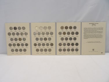 Full Book Jefferson Nickels 1962-1996 Archival Quality