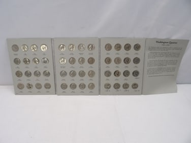 Washington Quarter Book 1965-1987 Complete