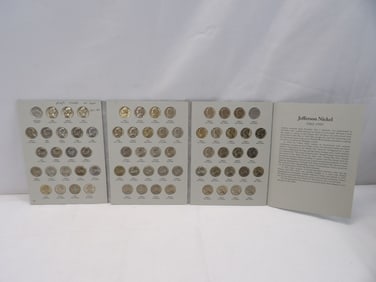 Jefferson Nickel Book 1962-1995, Complete