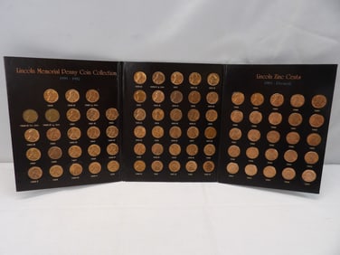 Lincoln Memorial Penny Coin Collection 1959-2007, Complete