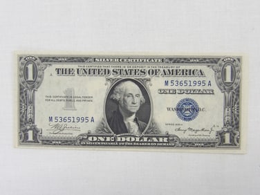 1935A One Dollar Silver Certificate
