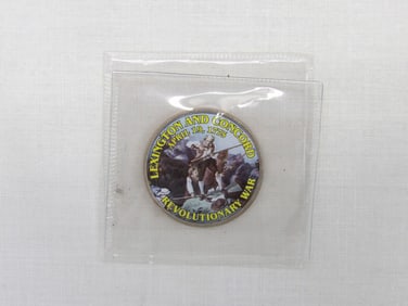Lexington & Concord Revolutionary War Half Dollar Coin