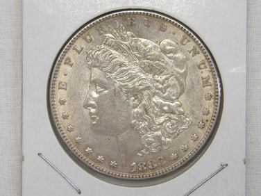 1883 Morgan Silver One Dollar Coin