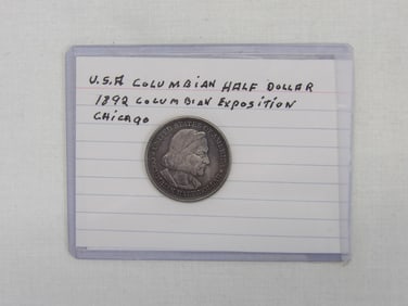 1892 U.S.A. Columbian Half Dollar, Columbian Exposition Chicago