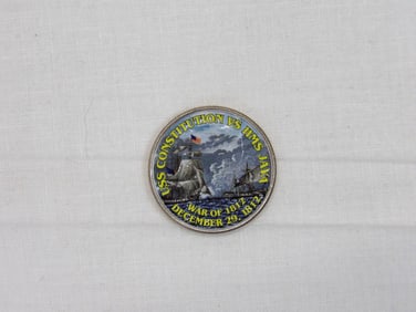 U.S.S Constitution VS HMS Java Half Dollar Coin