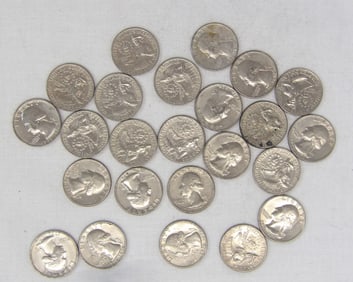 Lot of 24 Various Quarters