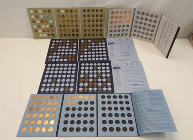 Lot of 5 Lincoln Head Penny Books, Not Complete