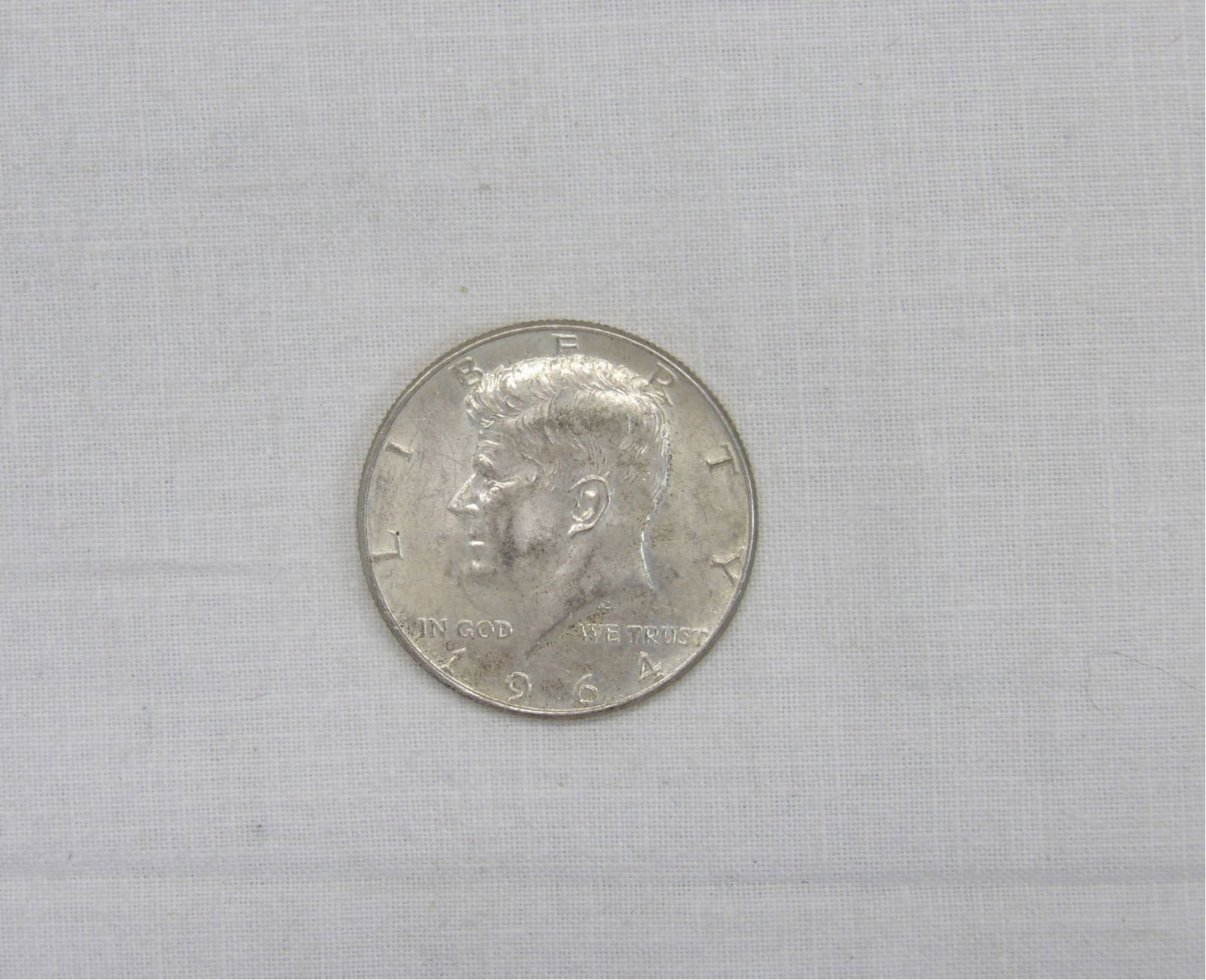 1964 Silver Kennedy Half Dollar Coin (1 of 2)