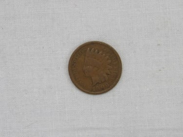 1906 Indian Head One Cent Coin