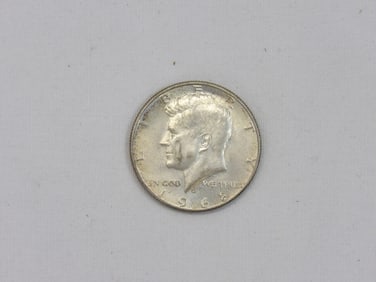 1968-D Silver Kennedy Half