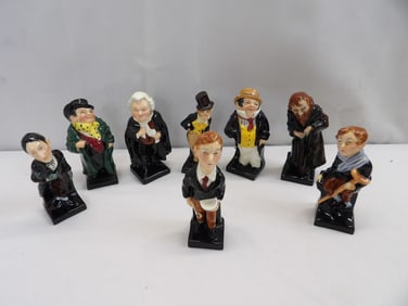 Lot of 8 Royal Doulton Dickens Characters