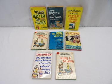 Lot of 8 Vintage Paperback Books