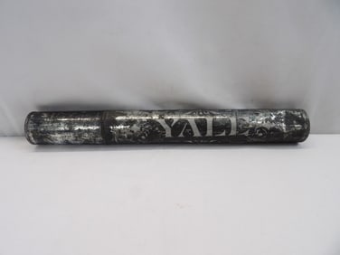 Antique Yale Memorabilia, 1870 Diploma Tube & 2 Diploma's 1870 & 1908