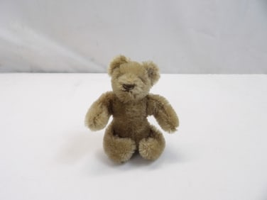 Vintage Stieff Mohair Teddy Bear, Moveable Head with Poseable Arms & Legs, Has Ear Button