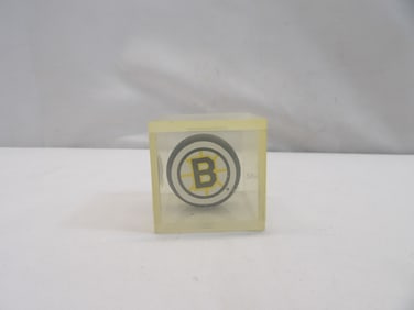 Vintage July 21, 1994 Miniature Bruins Hockey Puck, Shawmut Bank