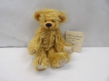 Vintage Willyum The Brave Mohair Limited Ed. # 1460/3000 Jointed Teddy Bear By Deb Canhan