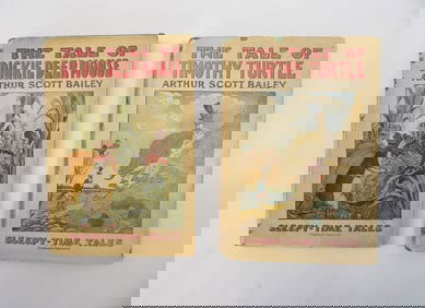 Lot of 2 Vintage 1918/19 Arthur Scott Bailey Sleepy-Time Tales