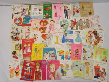 Lot of Vintage Anniversary Greeting Cards, 1940-60's