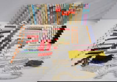 Large Lot of Vintage Lace & Other Trims, Old Store Stock