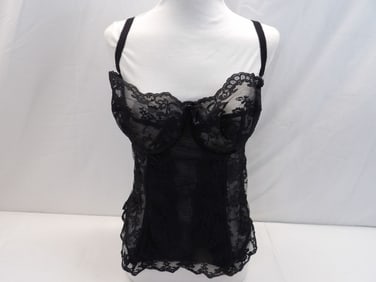 Vintage 1950's Gossard Corset Bra with Boning & Removable Straps