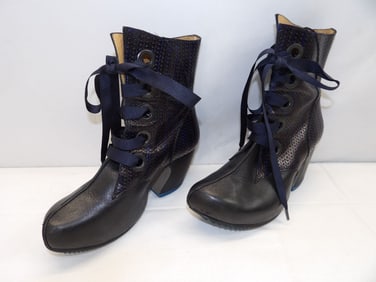 Vintage John Fluevog Funky Leather Boot's