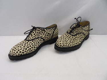 Vintage Charlotte Olympia Fur Shoes Made in Italy