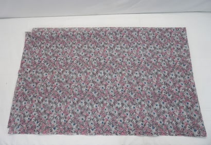 4 Yards Vintage 1960's Daisy Print Floral Fabric