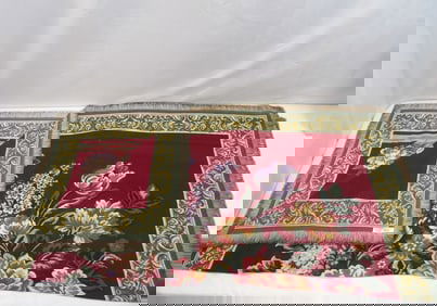 Vintage Made in Italy Floral Shawl