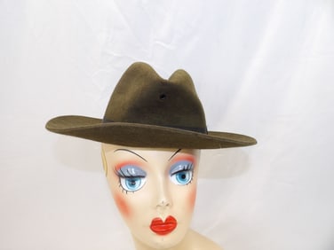 Vintage John B. Stetson 3X Beaver Fedora Hat