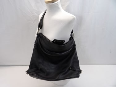 Vintage Vera Pelle Made in Italy Black Leather Purse