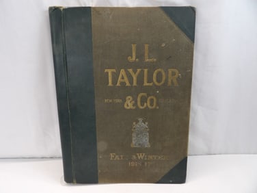 Vintage J.L. Taylor 1916-17 Fashion Book