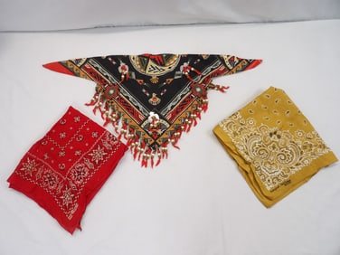 Vintage of Bandanna's 1 South Western with Beads