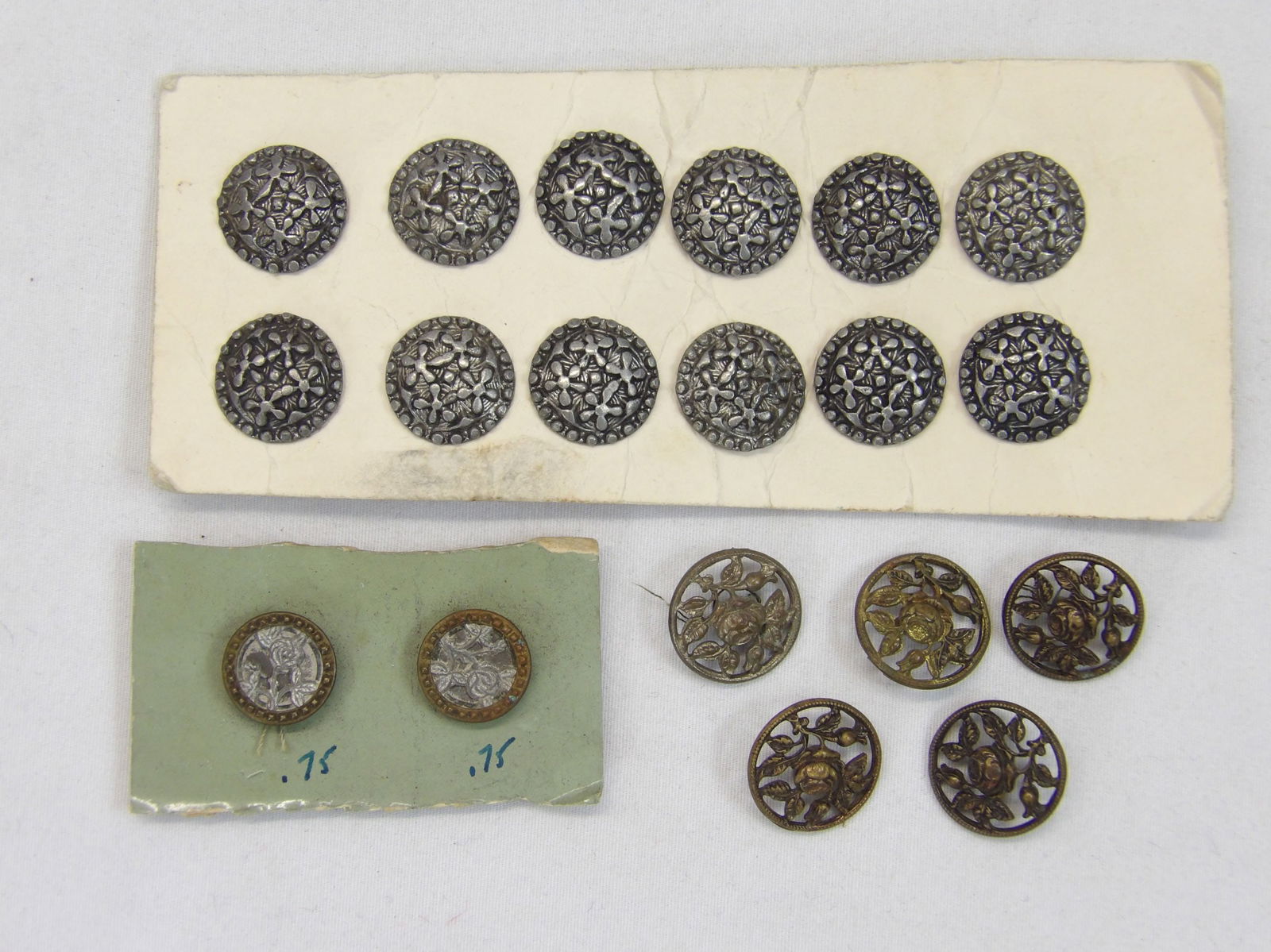Lot of Antique Button Sets (1 of 4)