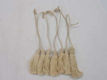 Lot of 7 Vintage Fringe Tassels