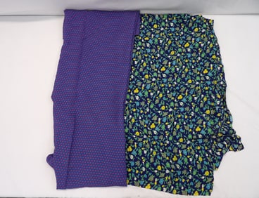 Lot of Vintage Fabrics, Rayon/Silk