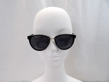 Vintage Cartia Black Frame Sunglasses
