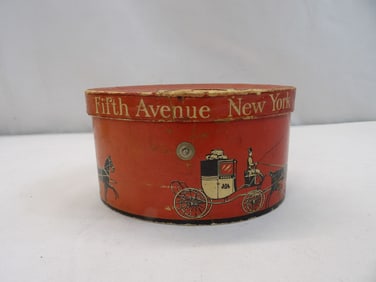 Vintage Dobbs Fifth Avenue Hats Salesman Sample Hat Box