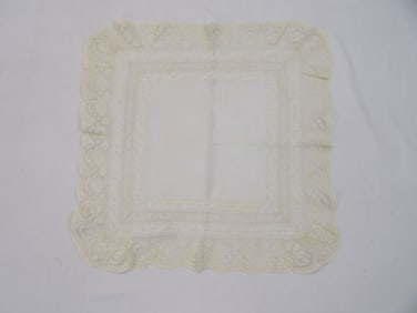 Antique Lace Wedding Hankie